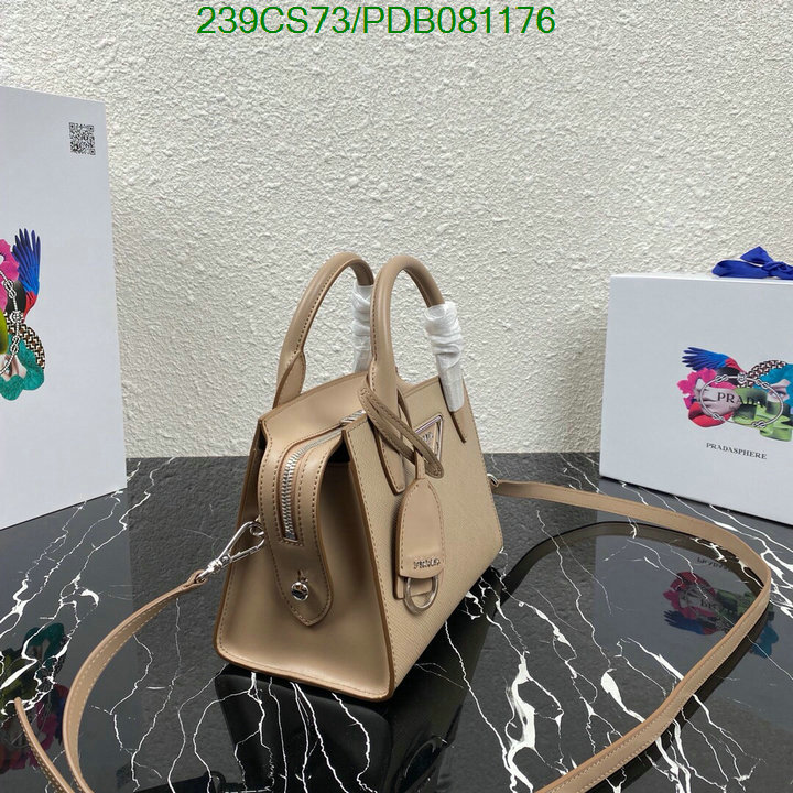 Prada Bag-(Mirror)-Handbag-,Code:PDB081176,$:239USD