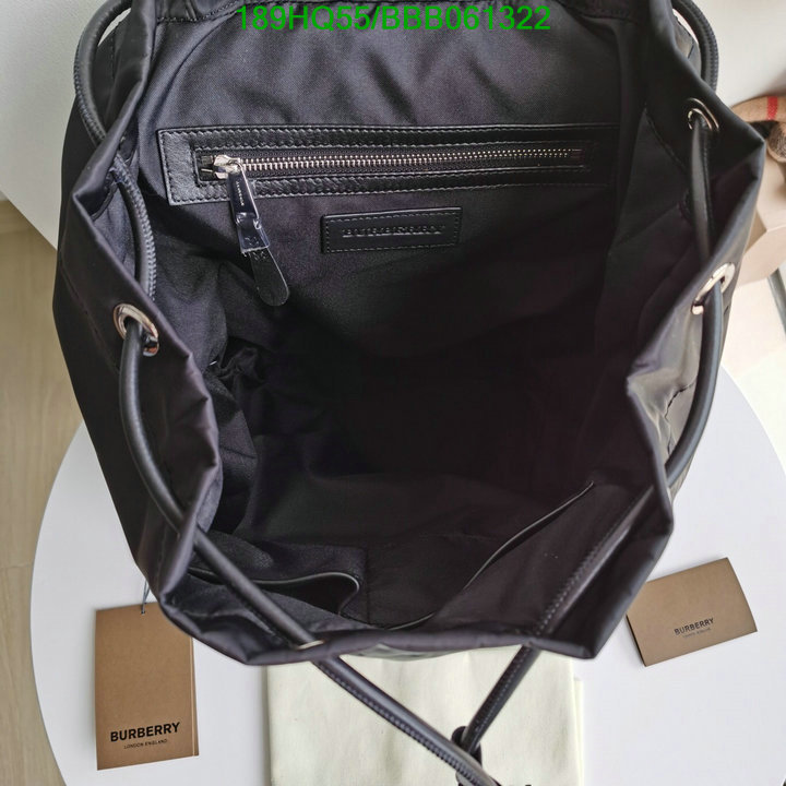 Burberry Bag-(Mirror)-Backpack-,Code: BBB061322,$: 189USD