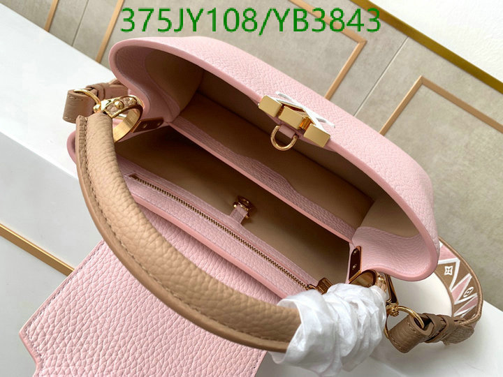 LV Bags-(Mirror)-Handbag-,Code: YB3843,$: 375USD