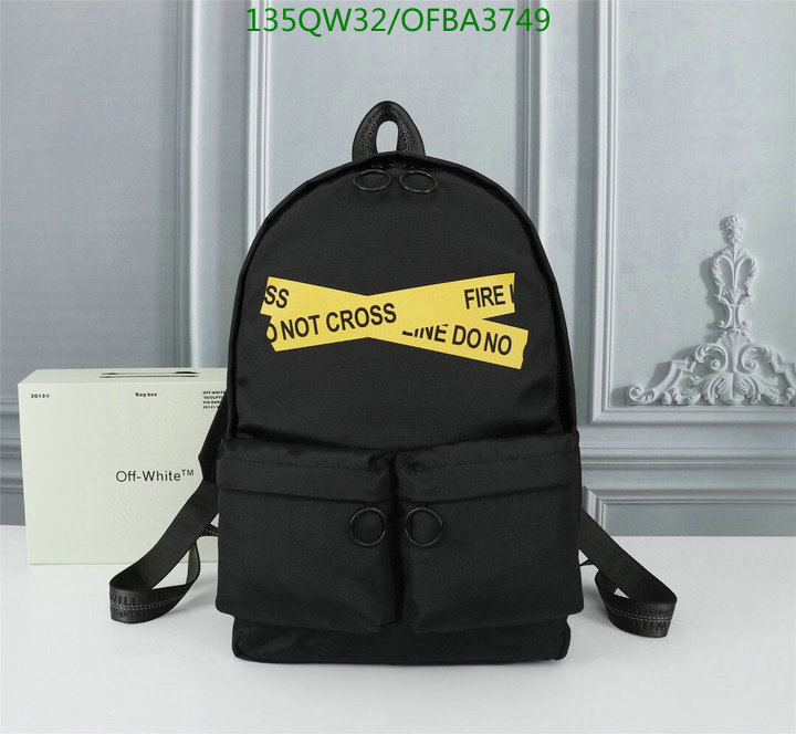 Off-White Bag-(Mirror)-Backpack-,Code: OFBA3749,$: 135USD