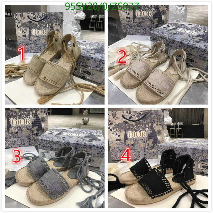 Women Shoes-Dior,Code: ZS977,$: 115USD