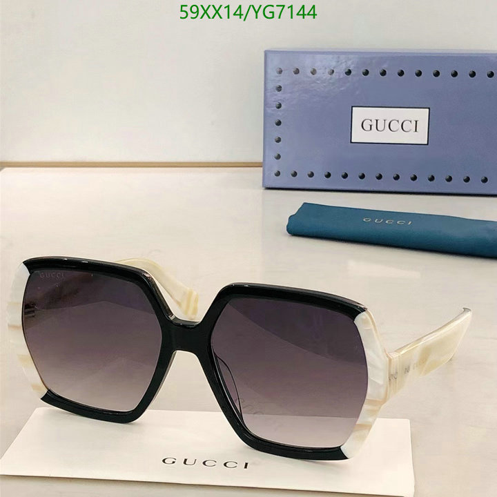 Glasses-Gucci, Code: YG7144,$: 59USD