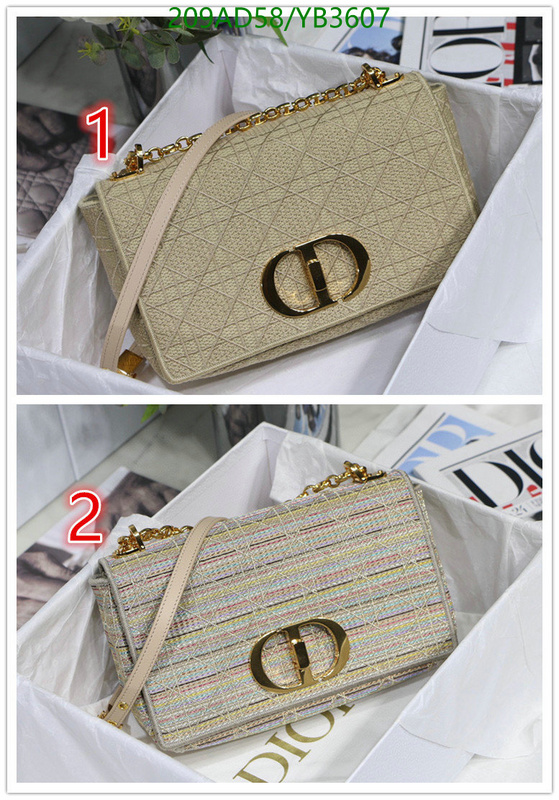 Dior Bags -(Mirror)-Caro-,Code: YB3607,$: 209USD