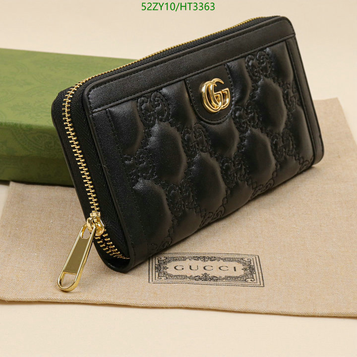 Gucci Bag-(4A)-Wallet-,Code: HT3363,$: 52USD