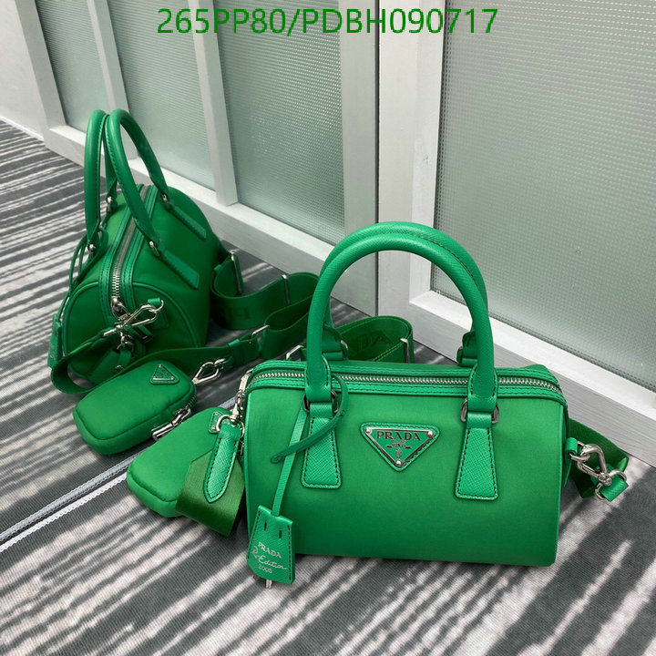 Prada Bag-(Mirror)-Handbag-,Code:PDBH090717,$:265USD