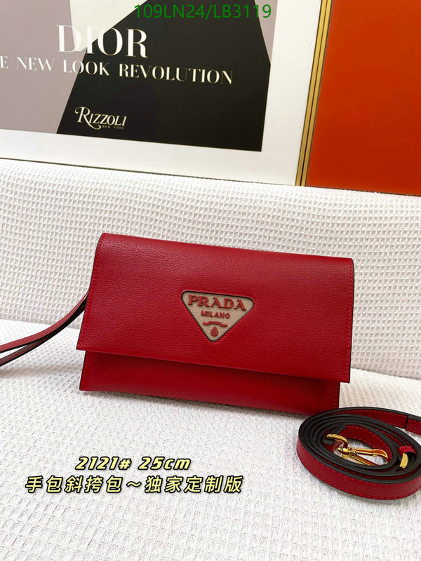 Prada Bag-(4A)-Diagonal-,Code: LB3119,$: 109USD