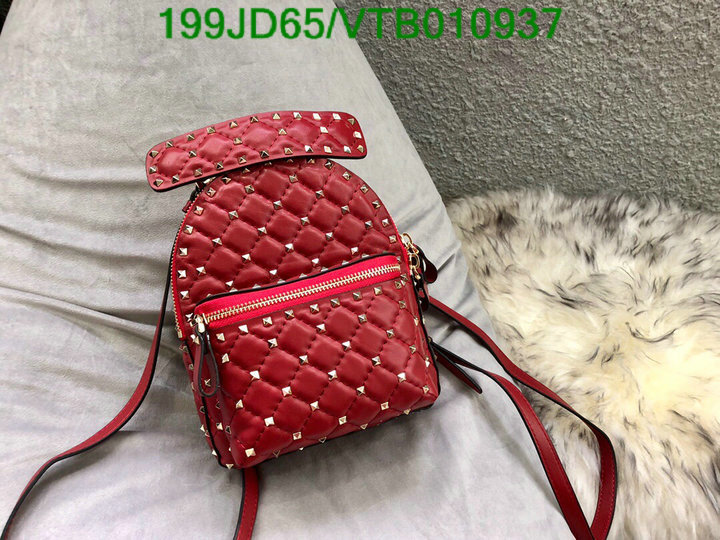 Valentino Bag-(Mirror)-Backpack-,Code: VTB010937,$: 199USD