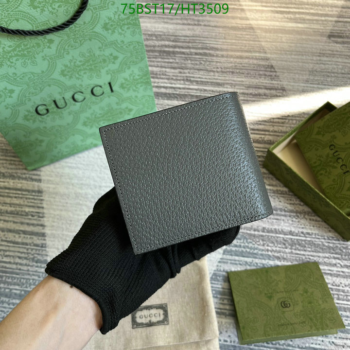 Gucci Bag-(Mirror)-Wallet-,Code: HT3509,$: 75USD