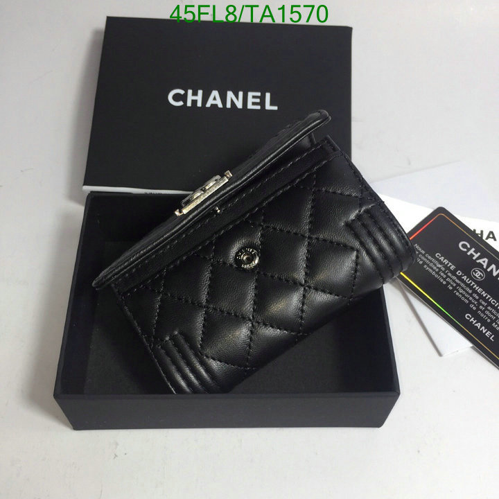 Chanel Bags ( 4A )-Wallet-,Code: TA1570,$: 45USD