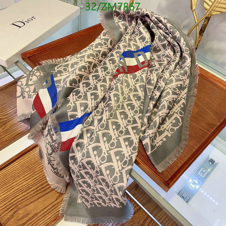 Scarf-Dior, Code: ZM7867,$: 32USD