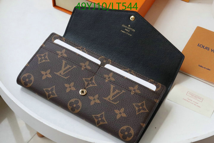 LV Bags-(4A)-Wallet-,Code: LT544,$: 49USD