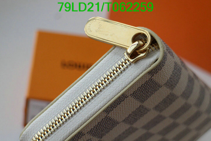 LV Bags-(Mirror)-Wallet-,Code: T062259,$: 79USD