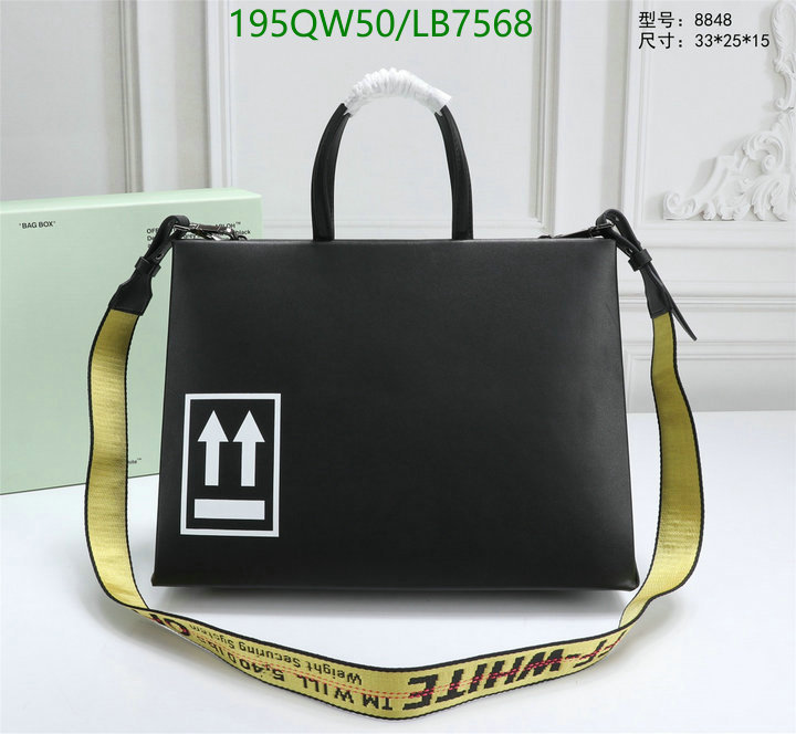 Off-White Bag-(Mirror)-Handbag-,Code: LB7568,$: 195USD