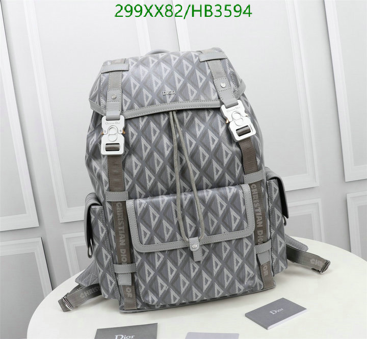 Dior Bags -(Mirror)-Backpack-,Code: HB3594,$: 299USD