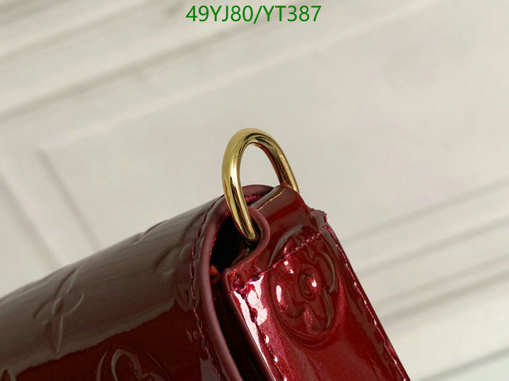 LV Bags-(4A)-Wallet-,Code: YT387,$: 49USD