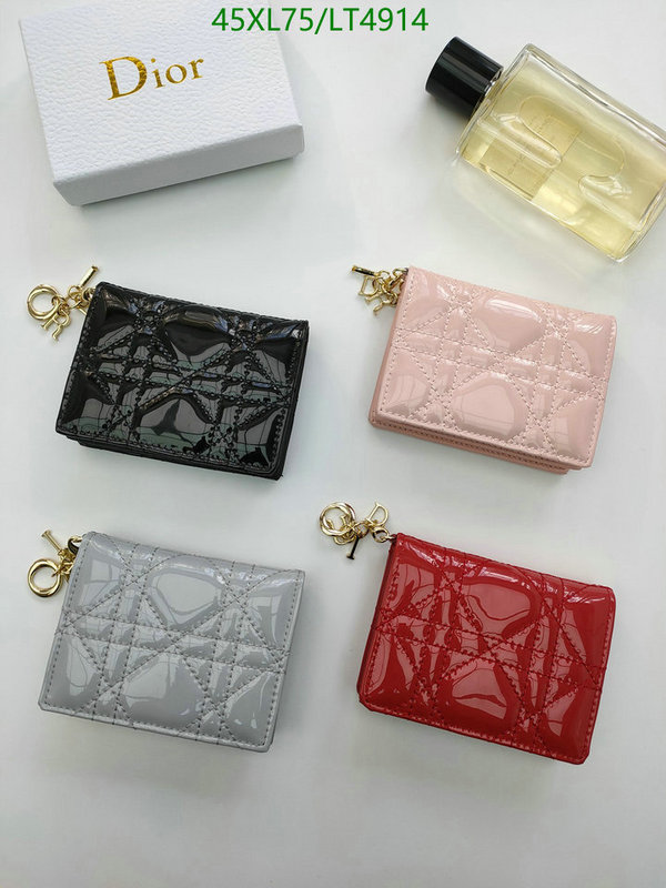 Dior Bags-(4A)-Wallet,Code: LT4914,$: 45USD