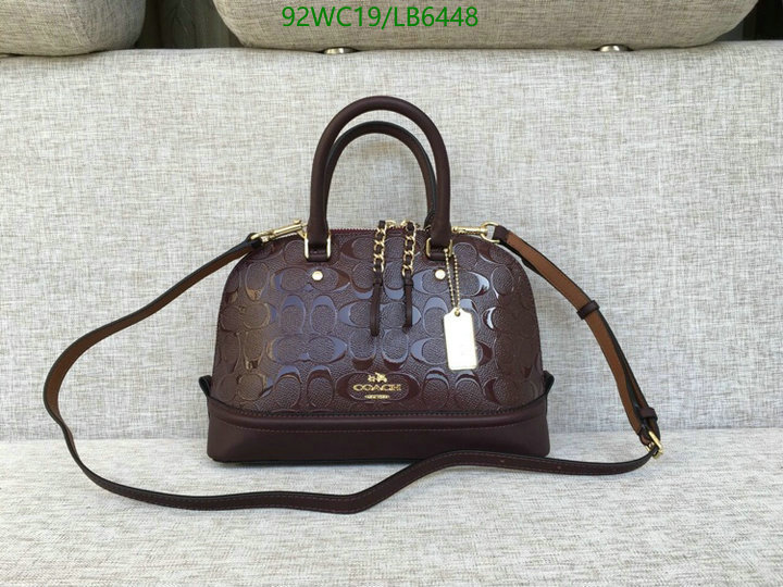 Coach Bag-(4A)-Handbag-,Code: LB6448,$: 92USD