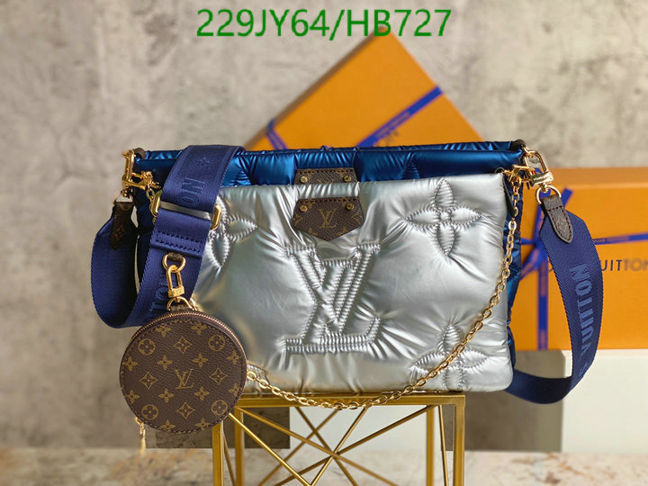 LV Bags-(Mirror)-New Wave Multi-Pochette-,Code: HB727,$: 229USD