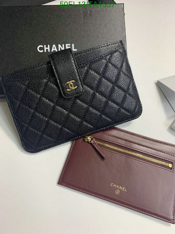 Chanel Bags ( 4A )-Wallet-,Code: TA1557,$: 59USD