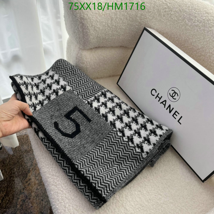 Scarf-Chanel, Code: HM1716,$: 75USD