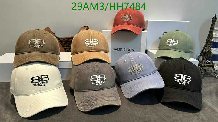 Cap -(Hat)-Balenciaga, Code: HH7484,$: 29USD