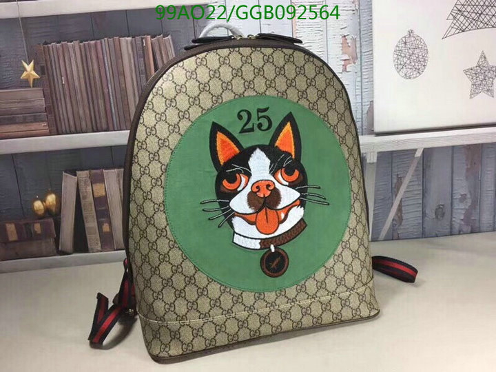 Gucci Bag-(4A)-Backpack-,Code: GGB092564,