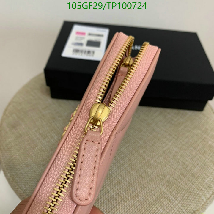 Chanel Bags -(Mirror)-Wallet-,Code: TP100724,$: 105USD