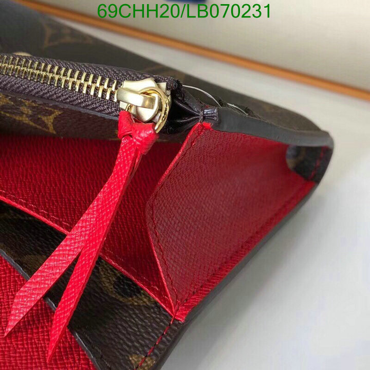 LV Bags-(Mirror)-Wallet-,Code: LB070231,$: 69USD