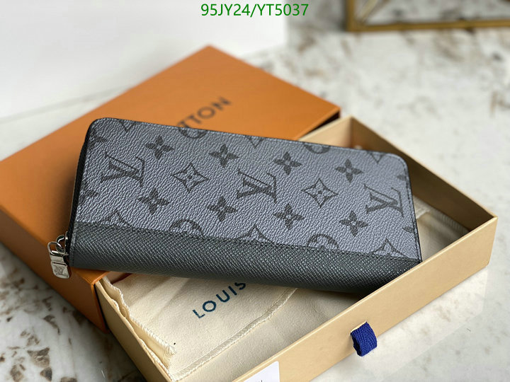 LV Bags-(Mirror)-Wallet-,Code: YT5037,$: 95USD