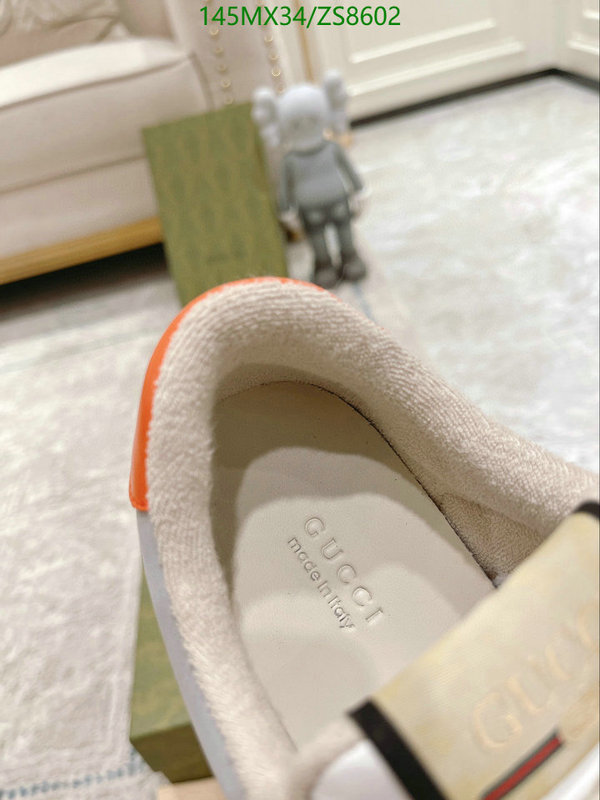 Men shoes-Gucci, Code: ZS8602,$: 145USD