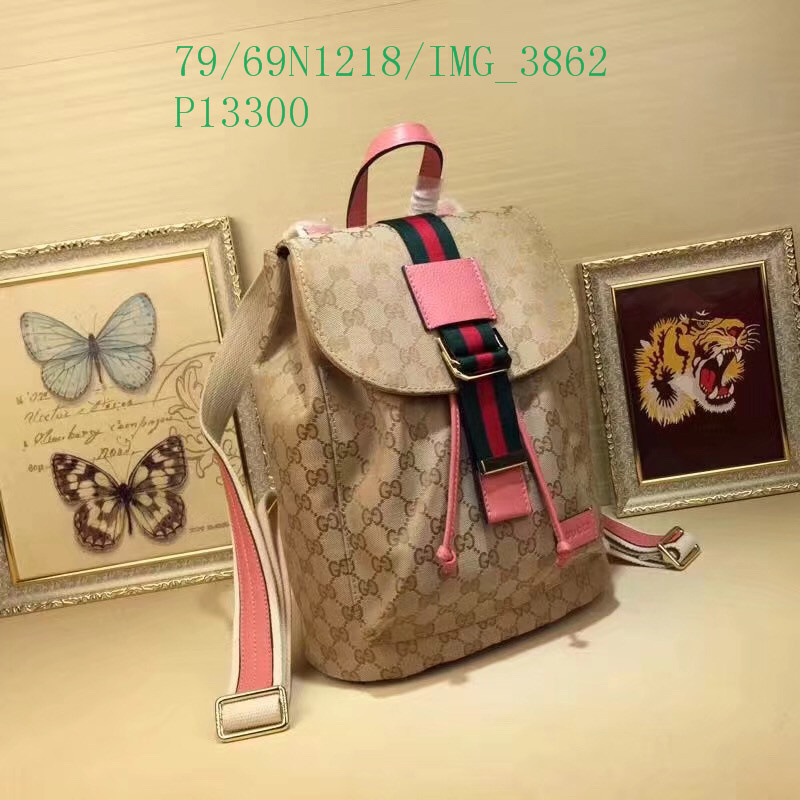 Gucci Bag-(4A)-Backpack-,Code:GGB111004,$: 79USD