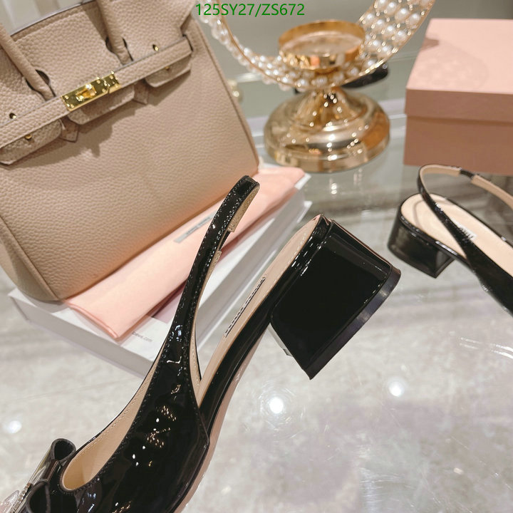 Women Shoes-Miu Miu, Code: ZS672,$: 125USD