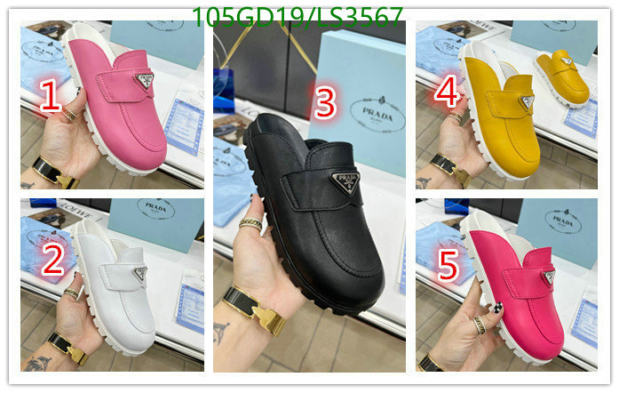 Women Shoes-Prada, Code: LS3567,$: 105USD