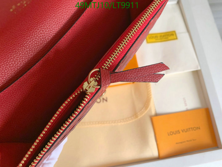 LV Bags-(4A)-Wallet-,Code: LT9911,$: 49USD