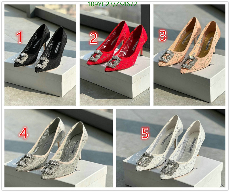 Women Shoes-Manolo Blahnik, Code: ZS4672,$: 109USD