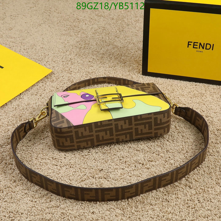 Fendi Bag-(4A)-Baguette-,Code: YB5112,$: 89USD