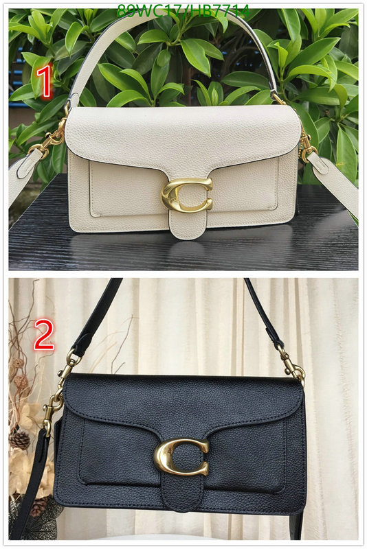 Coach Bag-(4A)-Handbag-,Code: HB7714,$: 89USD