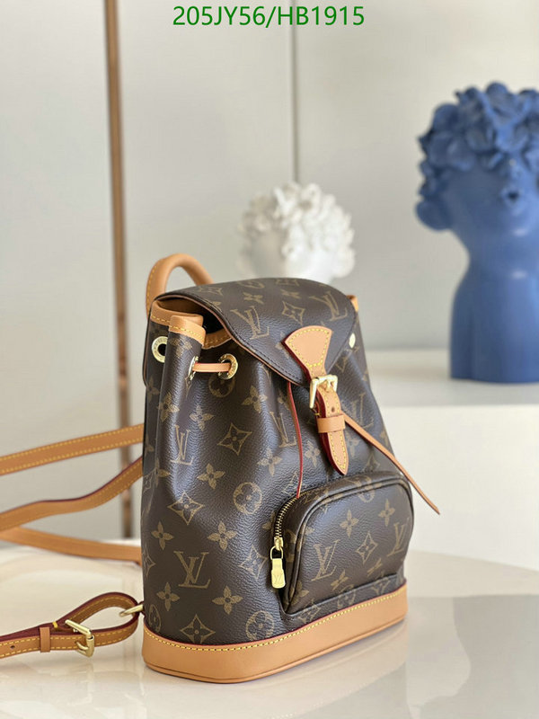 LV Bags-(Mirror)-Backpack-,Code: HB1915,$: 205USD