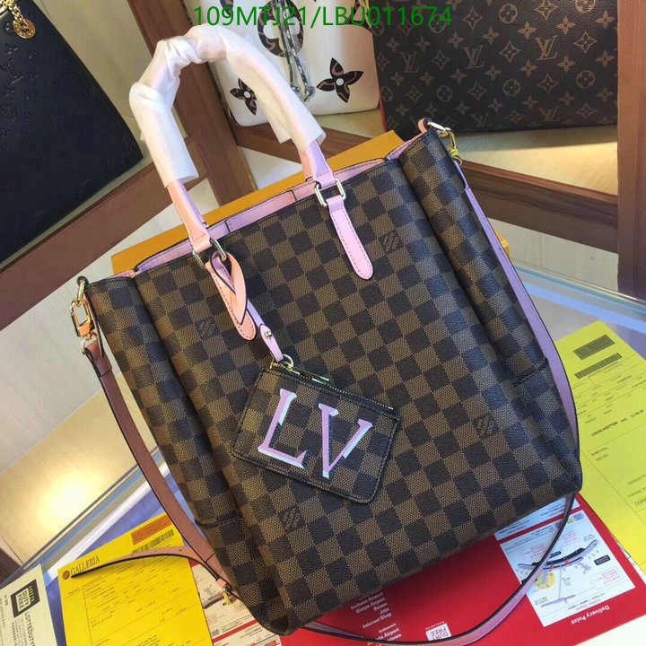 LV Bags-(4A)-Handbag Collection-,Code: LBU011674,$: 109USD