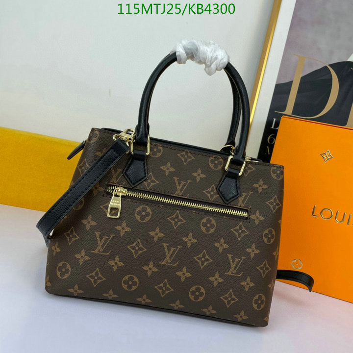 LV Bags-(4A)-Handbag Collection-,Code: KB4300,$: 115USD