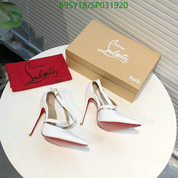 Women Shoes- Christian Louboutin, Code: SP031920,$: 89USD