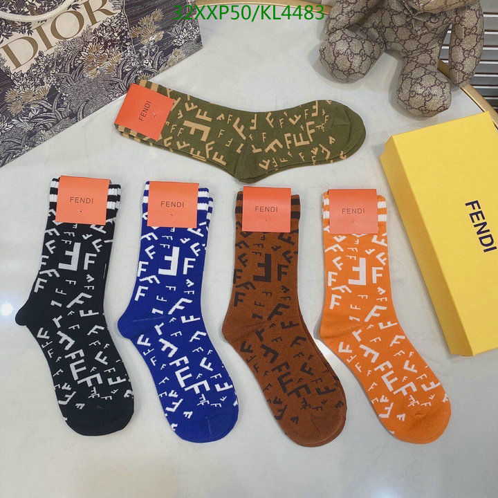 Sock-Fendi, Code: KL4483,$: 32USD