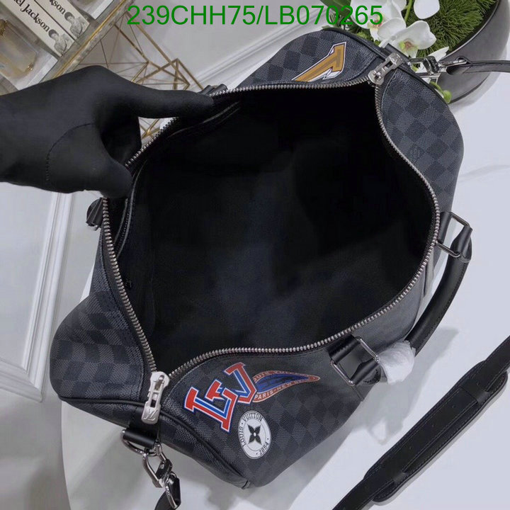 LV Bags-(Mirror)-Keepall BandouliRe 45-50-,Code: LB070265,$: 239USD