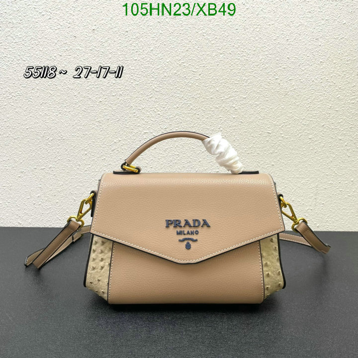 Prada Bag-(4A)-Diagonal-,Code: XB49,$: 105USD