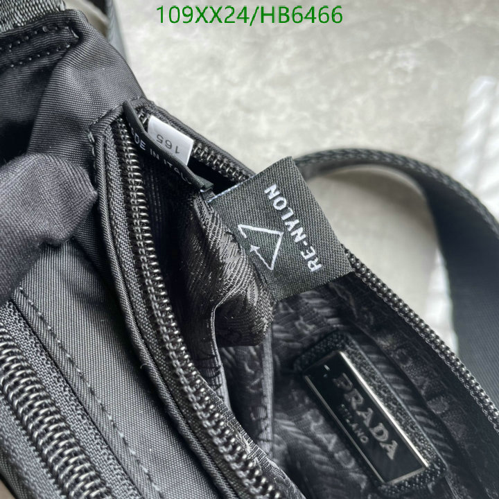 Prada Bag-(Mirror)-Diagonal-,Code: HB6466,$: 109USD