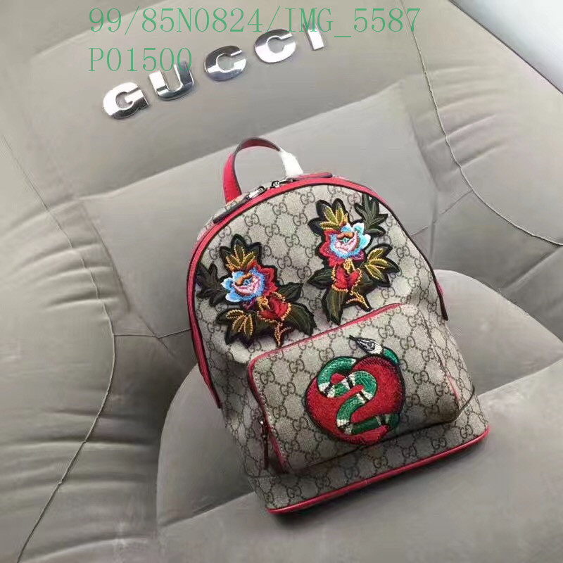 Gucci Bag-(4A)-Backpack-,Code: GGB120553,$: 99USD