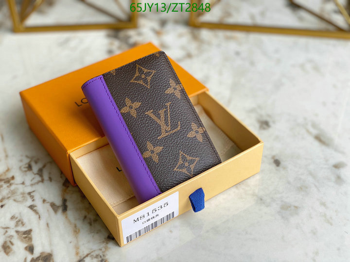 LV Bags-(Mirror)-Wallet-,Code: ZT2848,$: 65USD