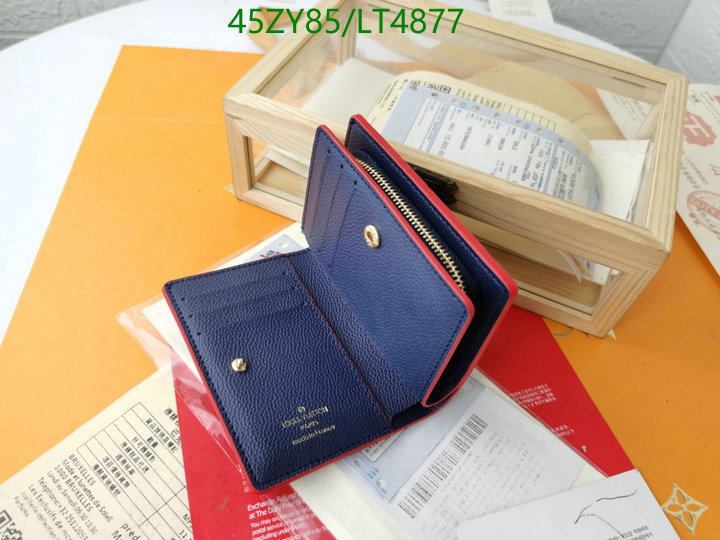 LV Bags-(4A)-Wallet-,Code: LT4877,$: 45USD