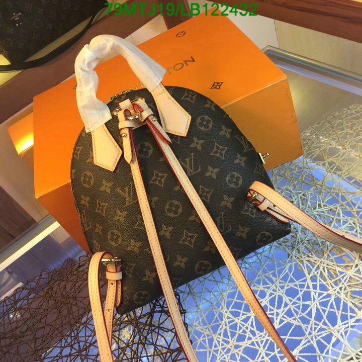 LV Bags-(4A)-Backpack-,Code: LB122432,$: 79USD