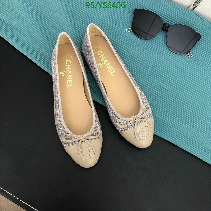 Chanel-Ballet Shoes,Code: YS6406,$: 95USD